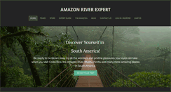 Desktop Screenshot of amazonriverexpert.com